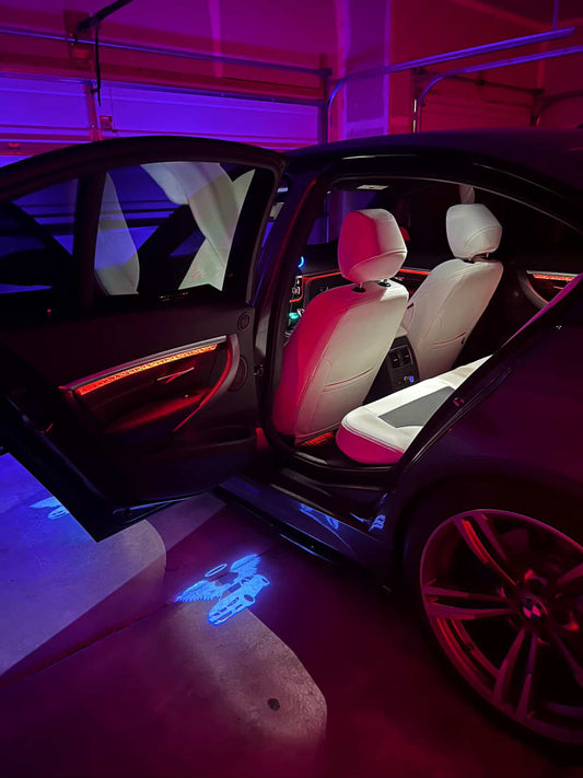 LED Module Boards for Ambient Lighting - 4 Pieces for 4 Doors